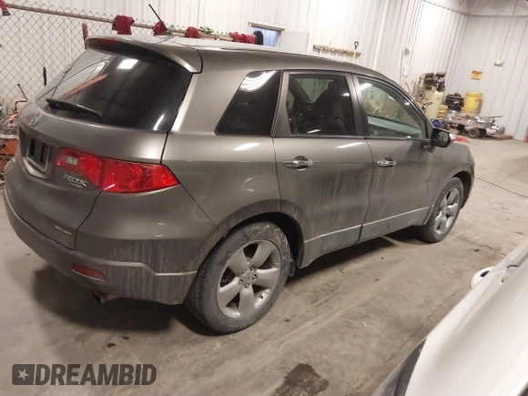 2008 Acura RDX with VIN 5J8TB18208A020341, listed as a IAAI auction lot 41525576 with 124,575 mi miles. Bid and sale history available at carsss.com. Image 4.
