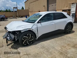 2023 Hyundai Ioniq 5 SEL with VIN KM8KN4AE0PU147087, listed as a Copart auction lot 60698105 with 25,430 mi miles and Salvage title. Bid and sale history available at DreamBid. Image 1.