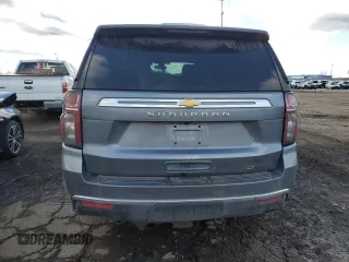 2022 Chevrolet Suburban LT with VIN 1GNSKCKD2NR274380, listed as a Copart auction lot 40988343 with 17,764 mi miles and Salvage Title. Bid and sale history available at DreamBid. Image 6.