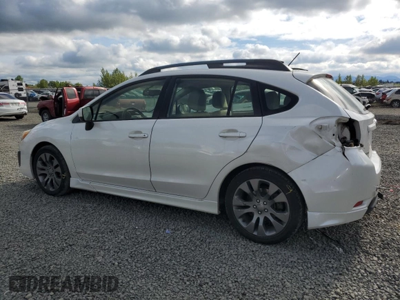 2012 Subaru Impreza Special Sports Premium z VIN JF1GPAL65CH247266, wystawiony jako Copart lot #54435545 z przebiegiem 99 943 mil mil oraz Szkoda całkowita • Salvage title. Historia ofert i sprzedaży dostępna na DreamBid. Obrazek 2.