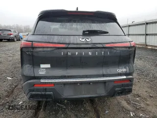 2024 Infiniti QX60 Pure with VIN 5N1DL1ES9RC335094, listed as a Copart auction lot 49795215 with Not provided miles and Salvage title. Bid and sale history available at DreamBid. Image 6.