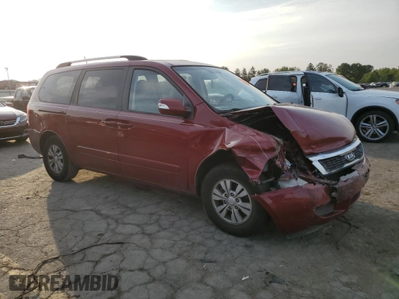 2012 Kia Sedona LX with VIN KNDMG4C71C6432790, listed as a Copart auction lot 71918464 with 0 mi miles and Salvage Title. Bid and sale history available at carsss.com. Image 4.