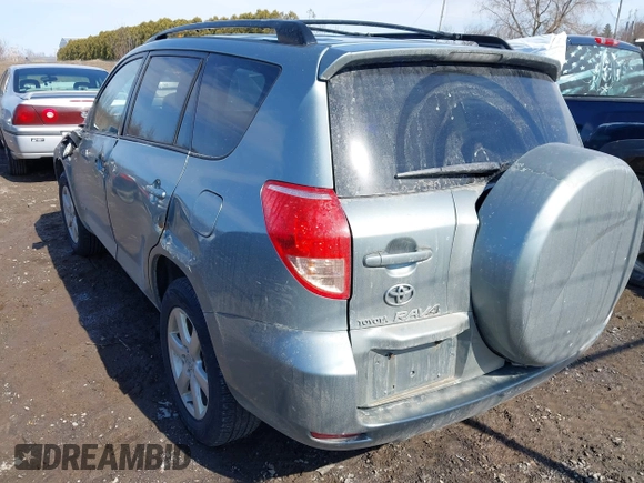 2008 Toyota RAV4 Ltd with VIN JTMBK31V685058112, listed as a IAAI auction lot 41757328 with 194,563 mi miles. Bid and sale history available at carsss.com. Image 3.