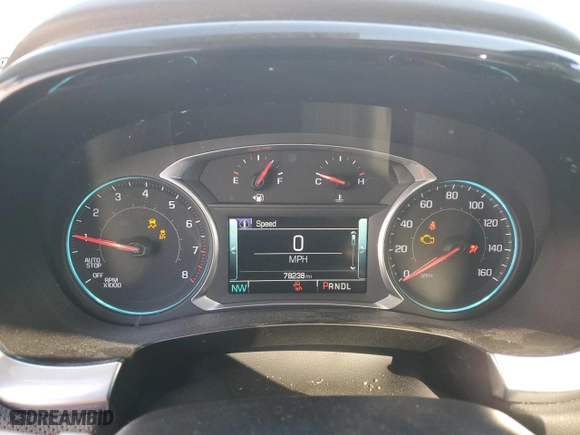 2019 Chevrolet Traverse Premier with VIN 1GNEVKKW5KJ255963, listed as a Copart auction lot 48486035 with 78,238 mi miles and Clean Title. Bid and sale history available at carsss.com. Image 9.
