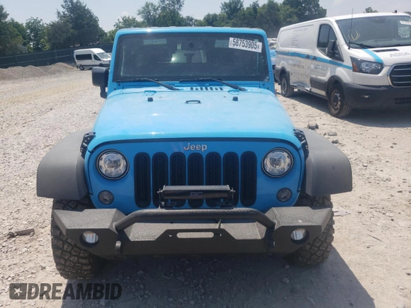 2018 Jeep Wrangler Unlimited Rubicon Recon with VIN 1C4BJWFGXJL887376, listed as a Copart auction lot 58753905 with 100,063 mi miles and Salvage title. Bid and sale history available at DreamBid. Image 5.