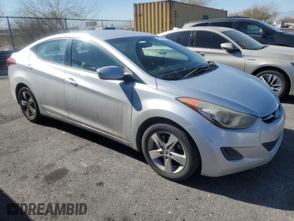 2011 Hyundai Elantra Limited z VIN KMHDH4AE6BU155963, wystawiony jako Copart lot #45385235 z przebiegiem 104 767 mil mil oraz Szkoda całkowita • Salvage title. Historia ofert i sprzedaży dostępna na DreamBid. Obrazek 4.