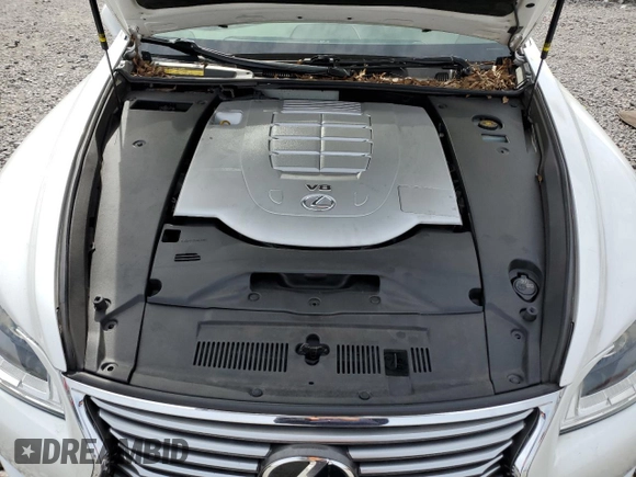 2014 Lexus LS 460 L with VIN JTHDL5EF4E5006895, listed as a Copart auction lot 41365124 with 116,785 mi miles and Salvage title. Bid and sale history available at DreamBid. Image 13.