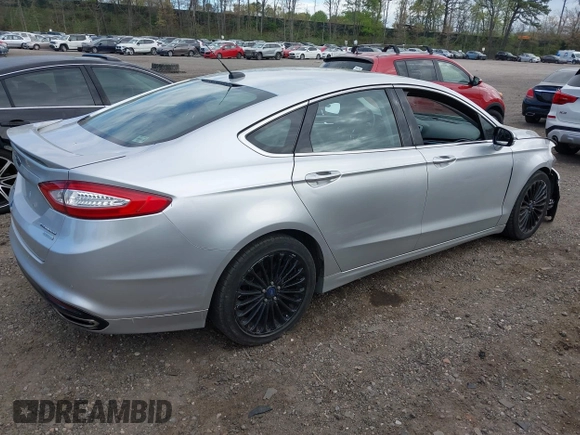 2014 Ford Fusion Titanium with VIN 3FA6P0K95ER151625, listed as a IAAI auction lot 42109141 with 182,328 mi miles and . Bid and sale history available at DreamBid. Image 4.