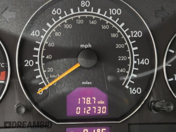 2002 Mercedes-Benz SL-Class with VIN WDBFA68FX2F204564, listed as a Copart auction lot 75193184 with 12,730 mi miles and Clean Title. Bid and sale history available at carsss.com. Image 8.