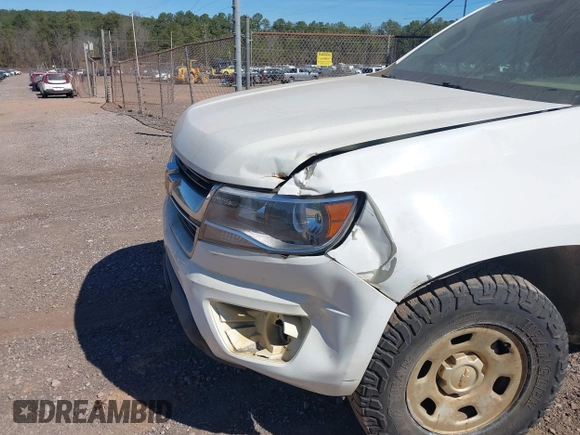 2017 Chevrolet Colorado 4WD Work Truck with VIN 1GCHTBEAXH1264713, listed as a IAAI auction lot 41674650 with 134,209 mi miles. Bid and sale history available at carsss.com. Image 6.