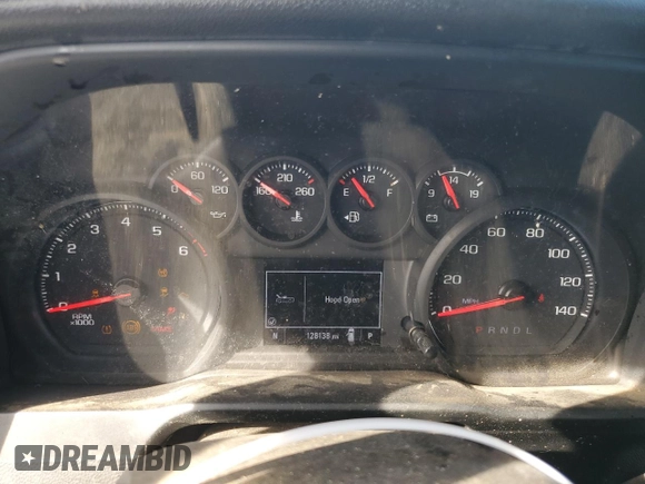 2022 Chevrolet Silverado 1500 with VIN 1GC2WLE7XNF219440, listed as a Copart auction lot 49656895 with 128,138 mi miles and Salvage Title. Bid and sale history available at DreamBid. Image 9.