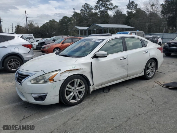 2013 Nissan Altima 3.5 SV with VIN 1N4BL3AP1DC250659, listed as a Copart auction lot 48525865 with 128,989 mi miles and Salvage Title. Bid and sale history available at carsss.com. Image 1.