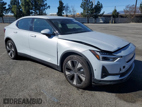 2024 Polestar 2 z VIN YSMFD3KA7RL216675, wystawiony jako Copart lot #88307095 z przebiegiem 5 500 mil mil oraz Szkoda całkowita • Salvage title. Historia ofert i sprzedaży dostępna na DreamBid. Obrazek 4.