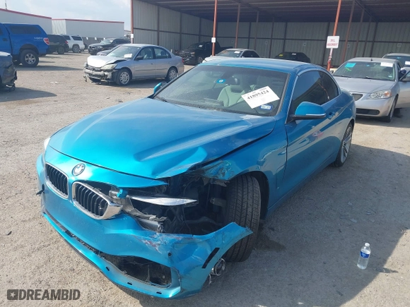 2018 BMW 4 Series 430i with VIN WBA4Z1C51JEC70900, listed as a IAAI auction lot 41895424 with 80,542 mi miles. Bid and sale history available at carsss.com. Image 17.