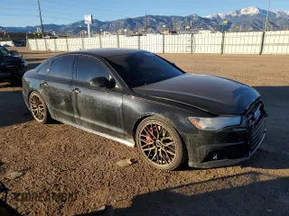 2017 Audi S6 Premium Plus with VIN WAUFFAFC3HN112058, listed as a Copart auction lot 89358895 with 99,464 mi miles and Salvage Title. Bid and sale history available at carsss.com. Image 4.