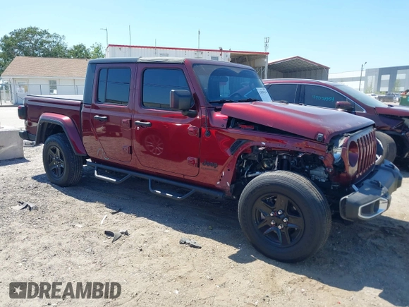 2021 Jeep Gladiator Freedom with VIN 1C6HJTAG2ML549434, listed as a IAAI auction lot 42059434 with 29,041 mi miles and . Bid and sale history available at DreamBid. Image 1.