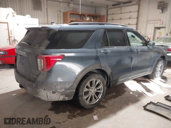 2020 Ford Explorer XLT with VIN 1FMSK8DH4LGB82620, listed as a IAAI auction lot 41394021 with 55,774 mi miles and . Bid and sale history available at DreamBid. Image 4.
