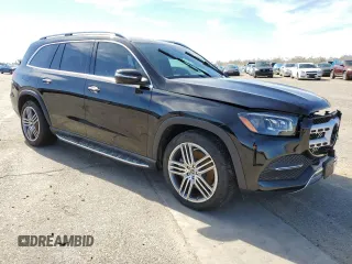 2020 Mercedes-Benz GLS with VIN 4JGFF5KE6LA218453, listed as a Copart auction lot 42919403 with 39,649 mi miles. Bid and sale history available at carsss.com. Image 4.