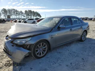 2008 BMW 5 Series 550i z VIN WBANW53508CT53497, wystawiony jako Copart lot #54552325 z przebiegiem 146 637 mil mil oraz Nie do naprawy • Non repairable. Historia ofert i sprzedaży dostępna na DreamBid. Obrazek 1.