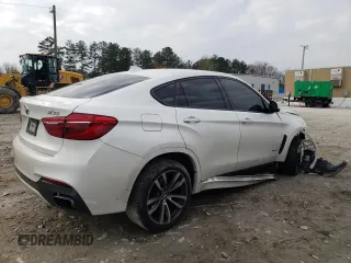 2016 BMW X6 xDrive35i with VIN 5UXKU2C50G0N79368, listed as a Copart auction lot 43058453 with 0 mi miles. Bid and sale history available at carsss.com. Image 3.