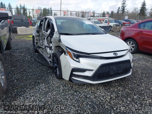 2023 Toyota Corolla SE with VIN 5YFP4MCE4PP164854, listed as a IAAI auction lot 41797287 with 34,435 mi miles and . Bid and sale history available at DreamBid. Image 1.