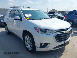2018 Chevrolet Traverse High Country with VIN 1GNEVKKW7JJ103911, listed as a IAAI auction lot 42380079 with 134,327 mi miles and . Bid and sale history available at DreamBid. Image 1.