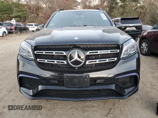 2017 Mercedes-Benz GLS with VIN 4JGDF7FE0HA789862, listed as a Copart auction lot 78860534 with 69,242 mi miles and Salvage Title. Bid and sale history available at carsss.com. Image 5.