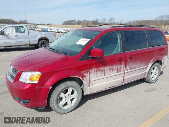 2008 Dodge Grand Caravan SXT with VIN 2D8HN54P88R114131, listed as a IAAI auction lot 41818834 with 118,747 mi miles and . Bid and sale history available at DreamBid. Image 2.