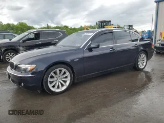 2008 BMW 7 Series 750Li z VIN WBAHN83598DT82587, wystawiony jako Copart lot #56929475 z przebiegiem 109 550 mil mil oraz Czysty tytuł • Clean title. Historia ofert i sprzedaży dostępna na DreamBid. Obrazek 1.