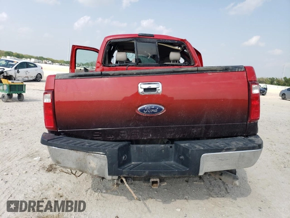 2008 Ford F-250 XL with VIN 1FTSW21R68ED58413, listed as a Copart auction lot 51538645 with 179,908 mi miles and Salvage title. Bid and sale history available at DreamBid. Image 6.