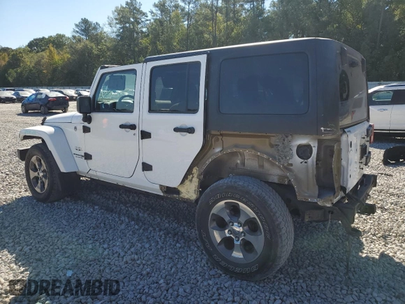 2018 Jeep Wrangler JK Unlimited Sahara with VIN 1C4HJWEG7JL921169, listed as a Copart auction lot 76064794 with 93,418 mi miles and Salvage Title. Bid and sale history available at carsss.com. Image 2.