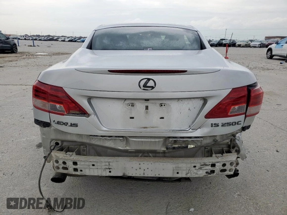 2010 Lexus IS 250 C с VIN JTHFF2C29A2513527, выставлен на аукционе Copart как лот 63460255 с пробегом 152 321 миль миль и Списание • Salvage title. История ставок и продаж доступна на DreamBid. Изображение 6.