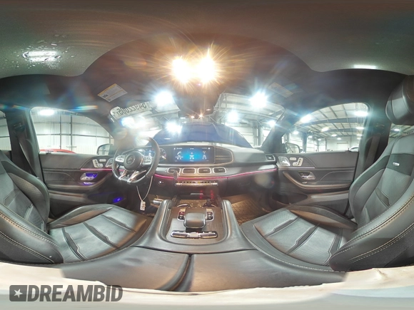 2021 Mercedes-Benz GLE 53 AMG with VIN 4JGFD6BB7MA316555, listed as a Copart auction lot 54922005 with 68,144 mi miles and Salvage title. Bid and sale history available at DreamBid. Image 15.