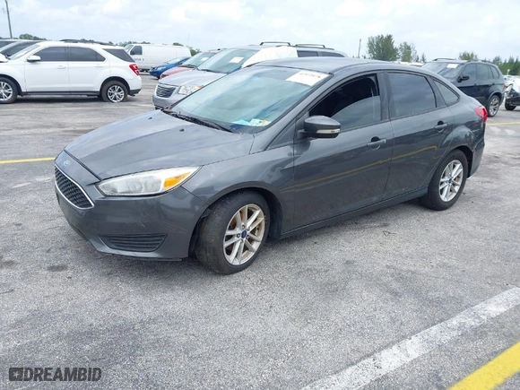2017 Ford Focus SE with VIN 1FADP3F25HL302004, listed as a IAAI auction lot 41973478 with 1 mi miles. Bid and sale history available at carsss.com. Image 2.