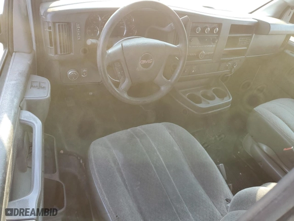 2017 GMC Savana Cargo Van with VIN 1GTW7AFFXH1102600, listed as a Copart auction lot 75233954 with 180,467 mi miles and Salvage Title. Bid and sale history available at carsss.com. Image 8.