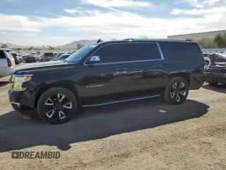 2016 Chevrolet Suburban LTZ with VIN 1GNSCJKC6GR191353, listed as a Copart auction lot 50269335 with 91,046 mi miles and Salvage title. Bid and sale history available at DreamBid. Image 1.