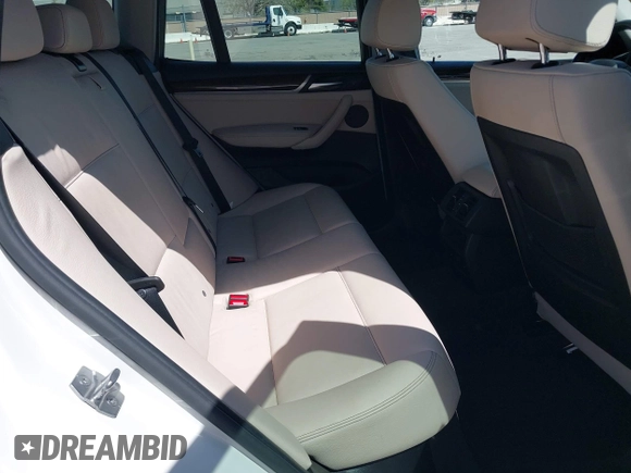 2017 BMW X3 xDrive35i with VIN 5UXWX7C56H0S18430, listed as a IAAI auction lot 41966132 with 79,420 mi miles and . Bid and sale history available at DreamBid. Image 8.