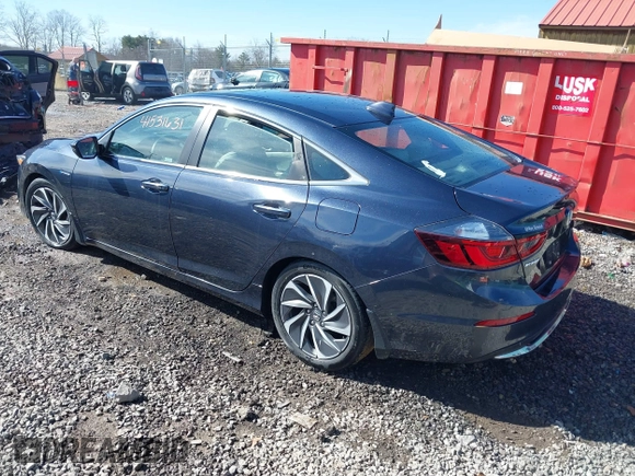 2020 Honda Insight Touring with VIN 19XZE4F90LE005829, listed as a IAAI auction lot 41531631 with 29,758 mi miles and . Bid and sale history available at carsss.com. Image 3.