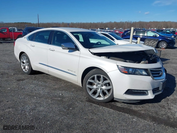 2015 Chevrolet Impala LTZ with VIN 1G1165S39FU137522, listed as a IAAI auction lot 41849649 with 109,606 mi miles. Bid and sale history available at carsss.com. Image 1.