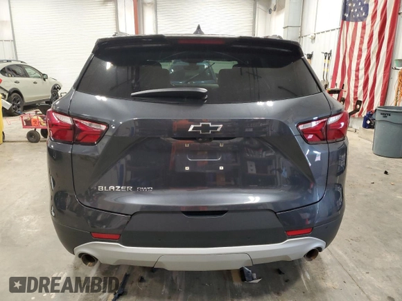 2022 Chevrolet Blazer LT with VIN 3GNKBJRS5NS164901, listed as a Copart auction lot 57859155 with Not provided miles and Salvage title. Bid and sale history available at DreamBid. Image 6.