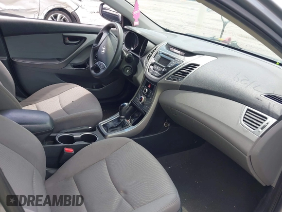 2015 Hyundai Elantra SE with VIN 5NPDH4AE2FH650181, listed as a IAAI auction lot 42681820 with 99,708 mi miles and . Bid and sale history available at DreamBid. Image 5.