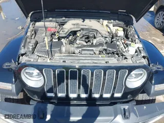2018 Jeep Wrangler Unlimited Sahara with VIN 1C4HJXEG6JW108376, listed as a IAAI auction lot 41674757 with 69,649 mi miles. Bid and sale history available at carsss.com. Image 10.
