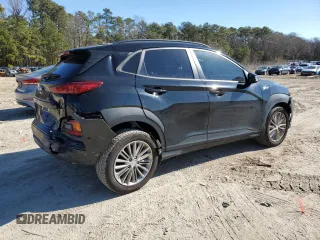 2019 Hyundai Kona SEL with VIN KM8K22AA0KU353612, listed as a Copart auction lot 45549715 with 59,064 mi miles and Salvage Title. Bid and sale history available at DreamBid. Image 3.