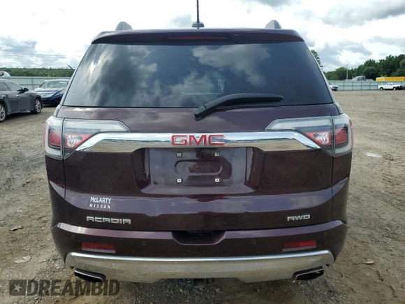 2017 GMC Acadia Denali с VIN 1GKKNXLS8HZ216674, выставлен на аукционе Copart как лот 58255025 с пробегом 119 466 миль миль и Списание • Salvage title. История ставок и продаж доступна на DreamBid. Изображение 6.