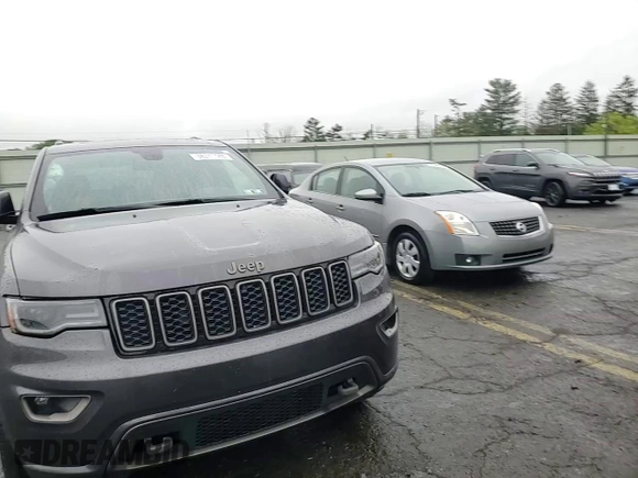 2016 Jeep Grand Cherokee Limited 75th Anniversary with VIN 1C4RJFBGXGC482082, listed as a Copart auction lot 56217165 with 80,787 mi miles and Salvage Title. Bid and sale history available at DreamBid. Image 15.