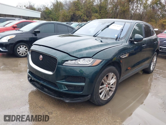 2017 Jaguar F-PACE 20d Prestige with VIN SADCK2BN4HA490089, listed as a IAAI auction lot 41457625 with 81,503 mi miles. Bid and sale history available at carsss.com. Image 17.