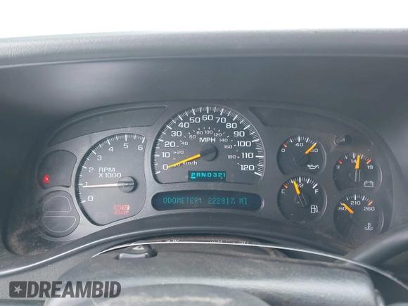 2004 Chevrolet Silverado 1500 with VIN 1GCEK19T44E162452, listed as a IAAI auction lot 41566130 with 222,817 mi miles and . Bid and sale history available at DreamBid. Image 7.