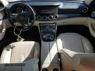 2017 Mercedes-Benz E-Class E 300 Luxury with VIN WDDZF4JB4HA098698, listed as a Copart auction lot 43629035 with 106,400 mi miles and Salvage Title. Bid and sale history available at carsss.com. Image 8.