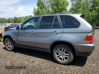 2004 BMW X5 3.0i with VIN 5UXFA13534LU37725, listed as a Copart auction lot 62613774 with 311,241 mi miles and Salvage Title. Bid and sale history available at carsss.com. Image 2.