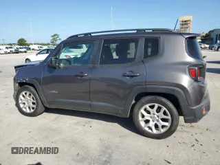 2018 Jeep Renegade Latitude with VIN ZACCJABB7JPJ43311, listed as a Copart auction lot 63396845 with 86,411 mi miles and Salvage title. Bid and sale history available at DreamBid. Image 2.